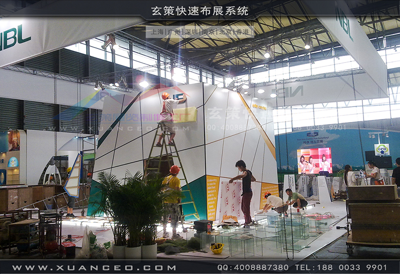 NBL纽贝乐育婴展-育婴展展台搭展-上海糖心VLOG新入口展览工厂04
