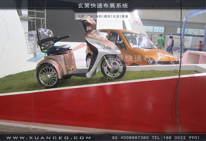 福田自行车展-自行车展展台搭展-上海糖心VLOG新入口展览工厂02