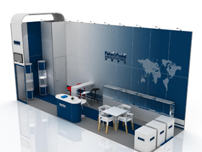 27平米环保模块展台